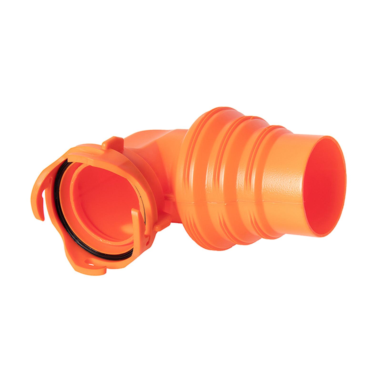  90 Degree RV Sewage Hose Swivel Elbow Fitting for RV Sewage Tanks