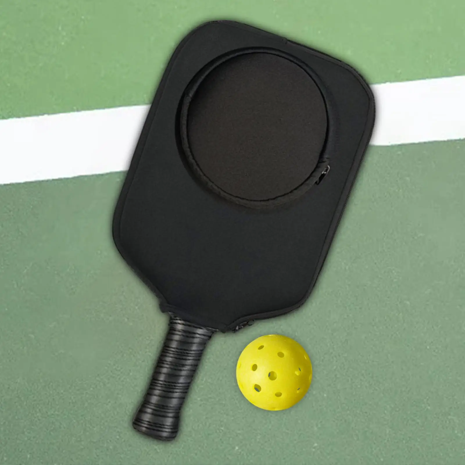 Neoprene Pickleball Paddle Covers Pickleball Racket Sleeve Protector Pickleball Head Cover for Kids Training Sports Practice