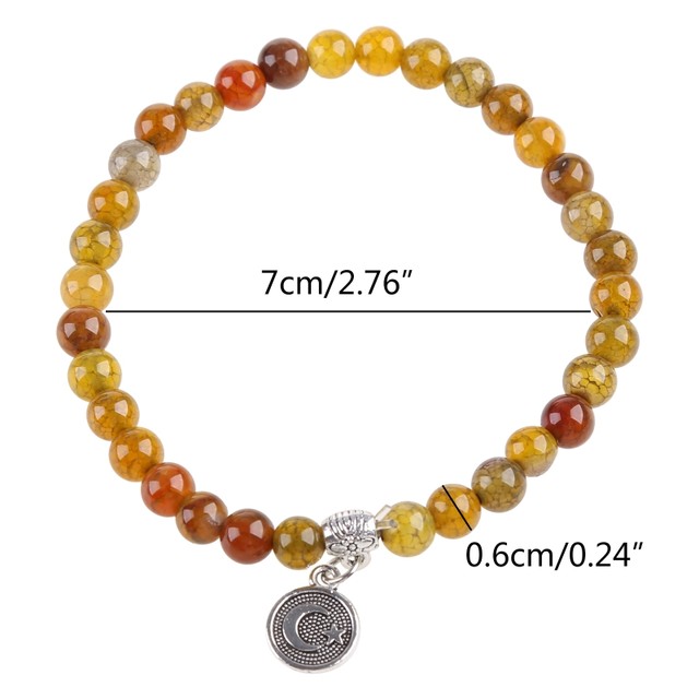 Muslim Prayer Beads Islam Small Tasbih Bracelet 33-Bead 6mm Tasbeeh Islamic  Jewelry for Women Men Dhikr Beads Masbaha 40GB - AliExpress