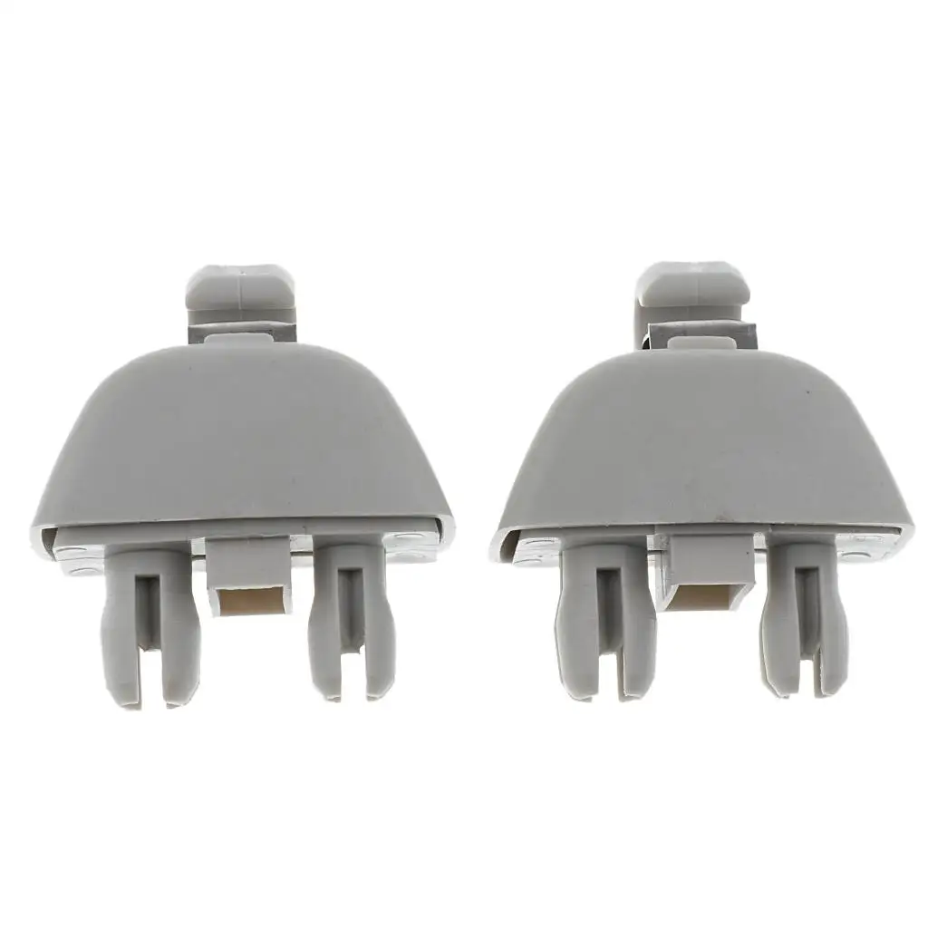 4x 2 Pieces  Visor Hook Clips for  A6 C6  for   - Gray, As Described