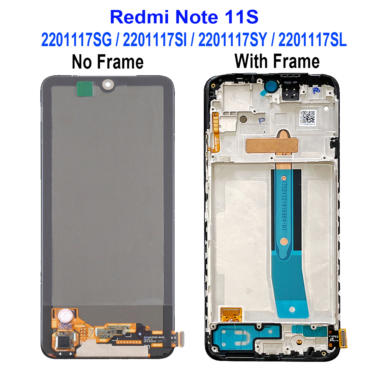 ЖК-дисплей AMOLED для Xiaomi Redmi Note 11 11S 2201117TI 2201117TY  2201117SG 2201117SI, дисплей с сенсорным экраном и дигитайзером в сборе |  AliExpress