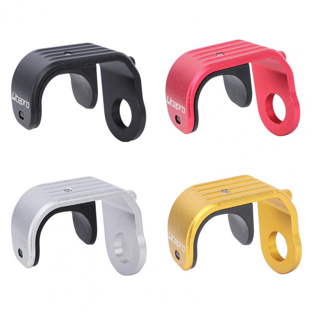 Crochet Pliable Pour Fourche Avant Vélo Brompton - Protège La Peinture, évite L'inclinaison, En Alliage Aluminium - 9