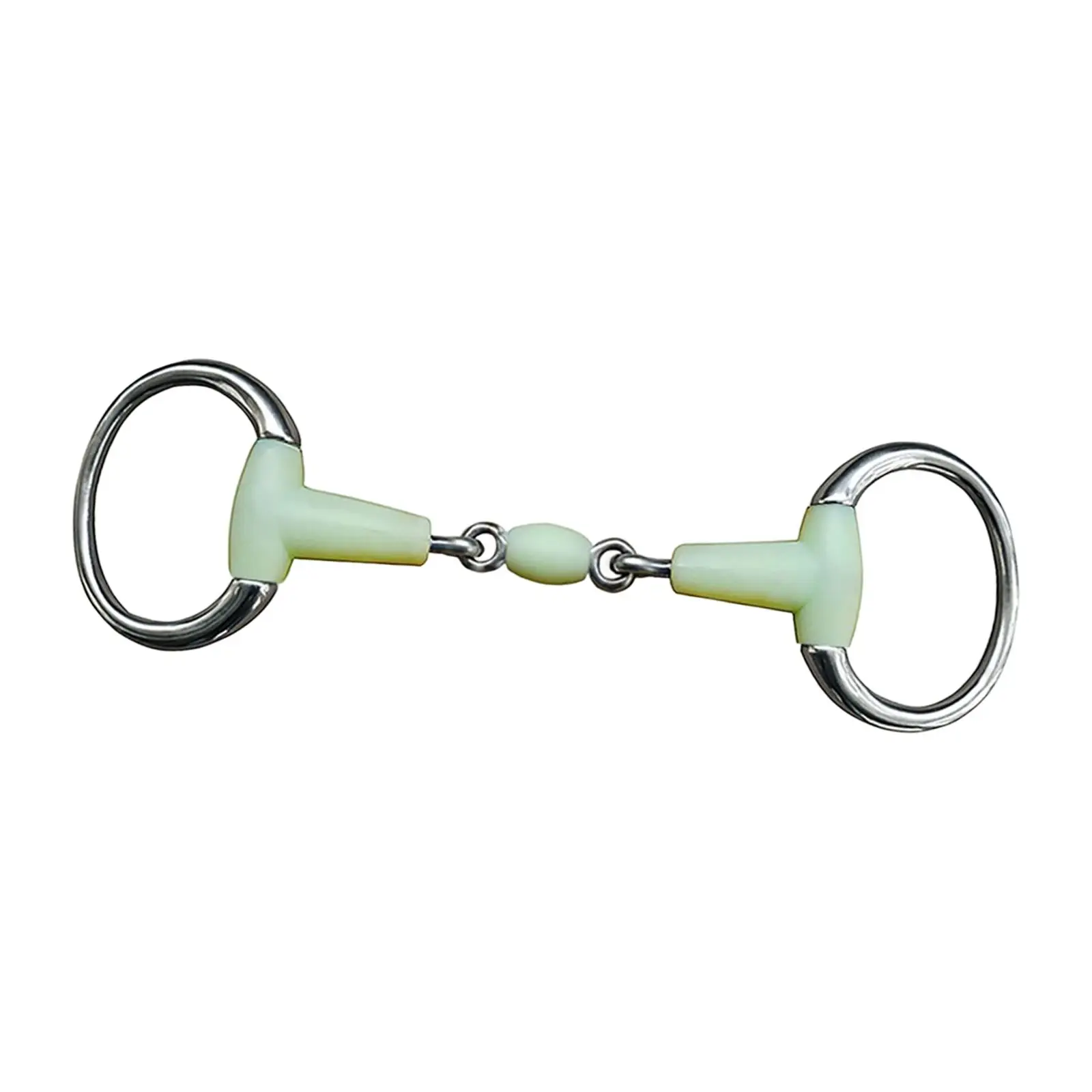 Ultralight Horse Ring Bit Horse Training Heavy Duty for Outdoor Horse Riding Equipment Draft Horses Mules Gear