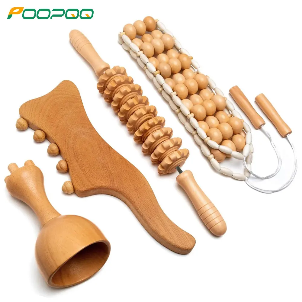 Best of Wood Therapy Massage Tools, Lymphatic Drainage Massager For Body Shaping, Anti Cellulite Body Sculpting Tools Muscle Pain Relief Reviews & Tips