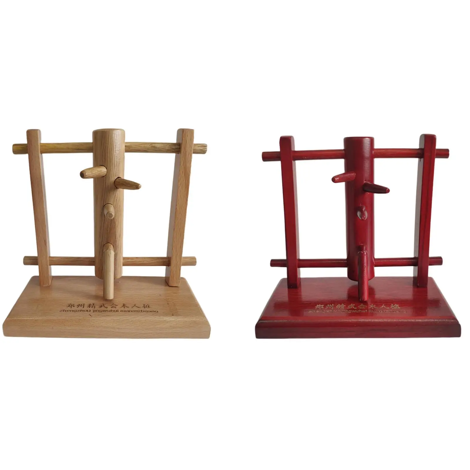 Wooden  Model Decor Wing Chun Sculpture Hanging Ornament Collectible Collection Statue for Martial Arts School Table Home