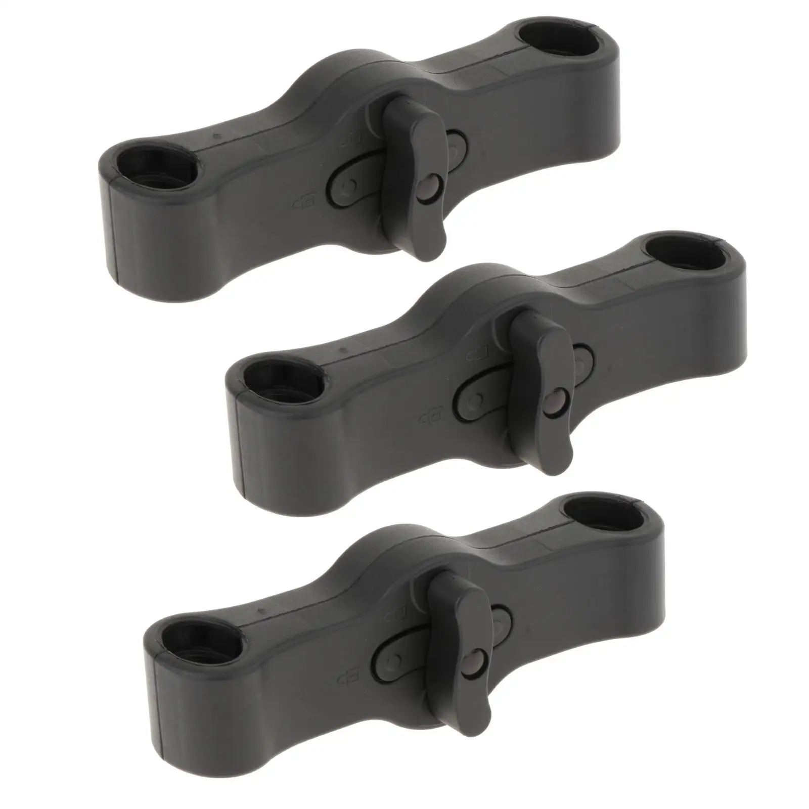 3x Pushchair Coupler Insert Dual Pram Strollers Connectors Attachment Portable Linker Twin Stroller Connector