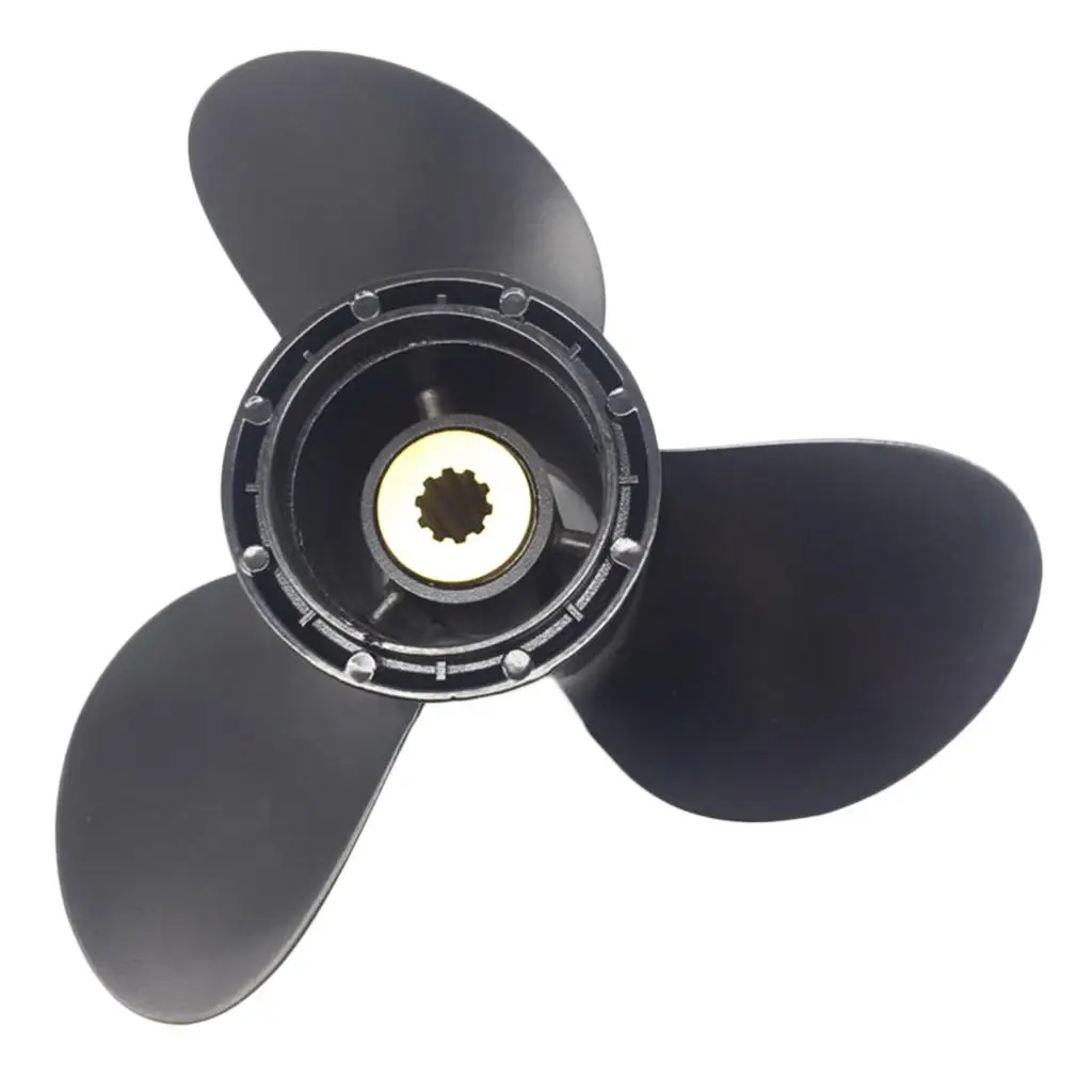 S 9 1/4 X 10 Aluminum Outboard Propeller 3  For Evinrude/Johnson
