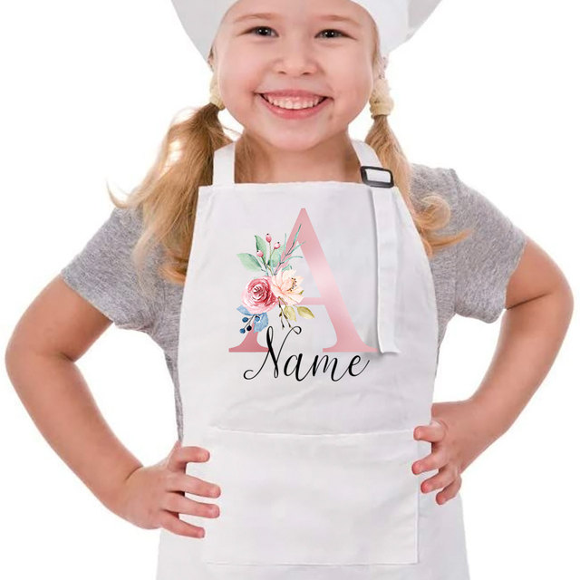 Blouse De Peinture Enfant Rose – Imperméable, Réglable, Avec Poches – 5-12 Ans, Pour école, Cuisine, Coloriage