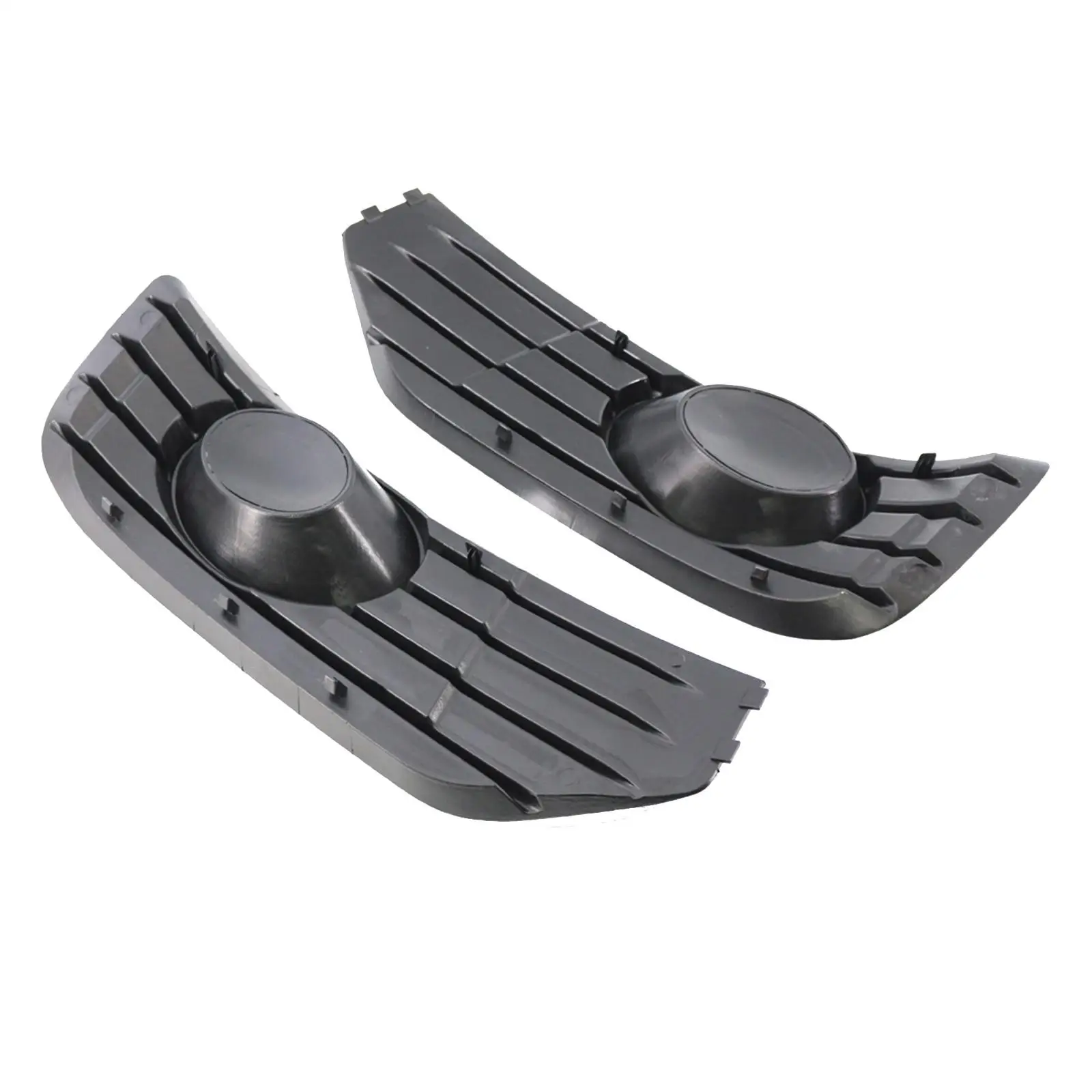 1 Pair Front Fog Light Covers Easy to Install Professional Exterior Trims Right