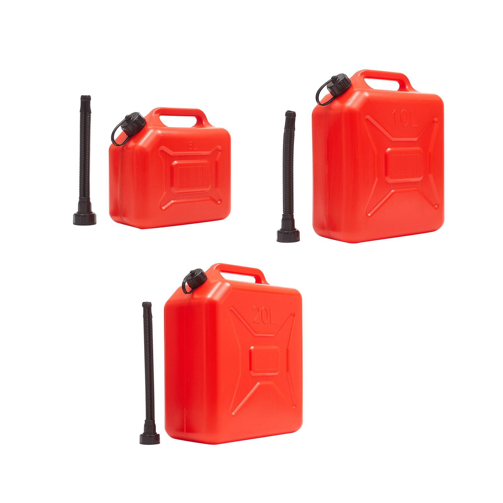 Gas Fuel Container Lightweight Water Jug Oil Cans Bucket Oil Barrel Storage Cans Petrol Tanks for Camping Emergency Backup