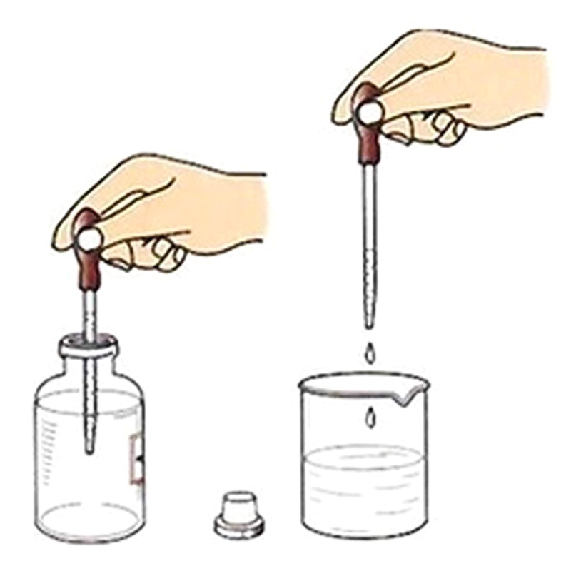 Conta-gotas vidro droppe gotejamento pipetas líquidas definir