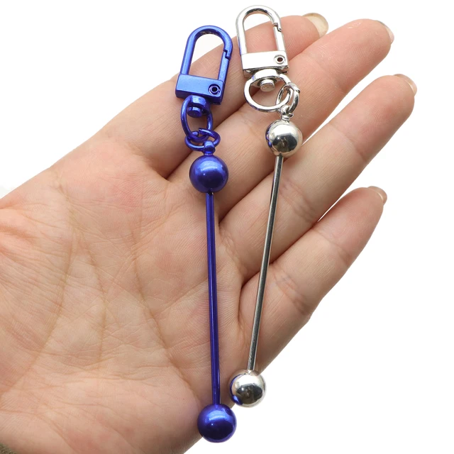 Beadable Silicone Bead Keychain Set With Lobster Claw Clasp For DIY  Jewelry, Backpacks, And Decor Crafts From Alley66, $9.84