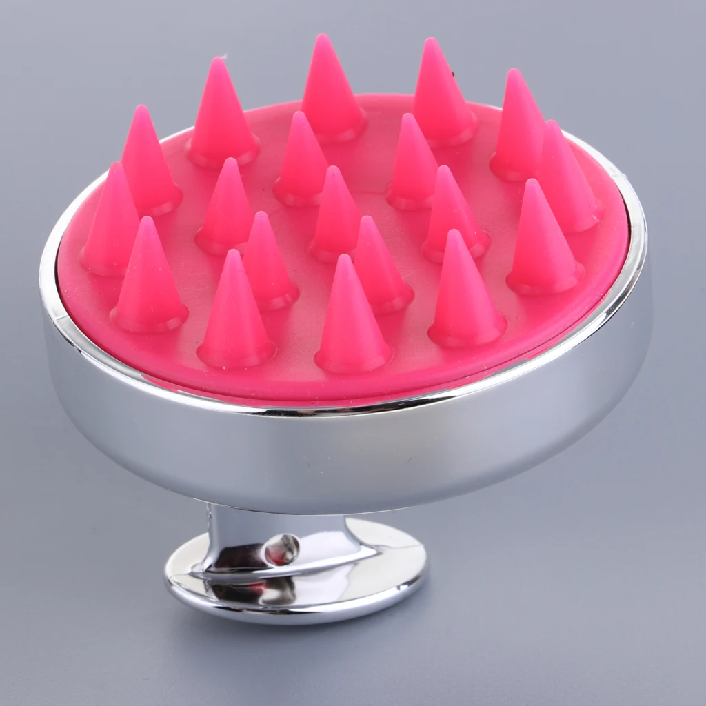 Scalp Massager Shampoo Brush, Macaron Brush, Brush for Hair Cleaning Shower, Soft Silicone Comb for Men, Women,  Deep Cleaning