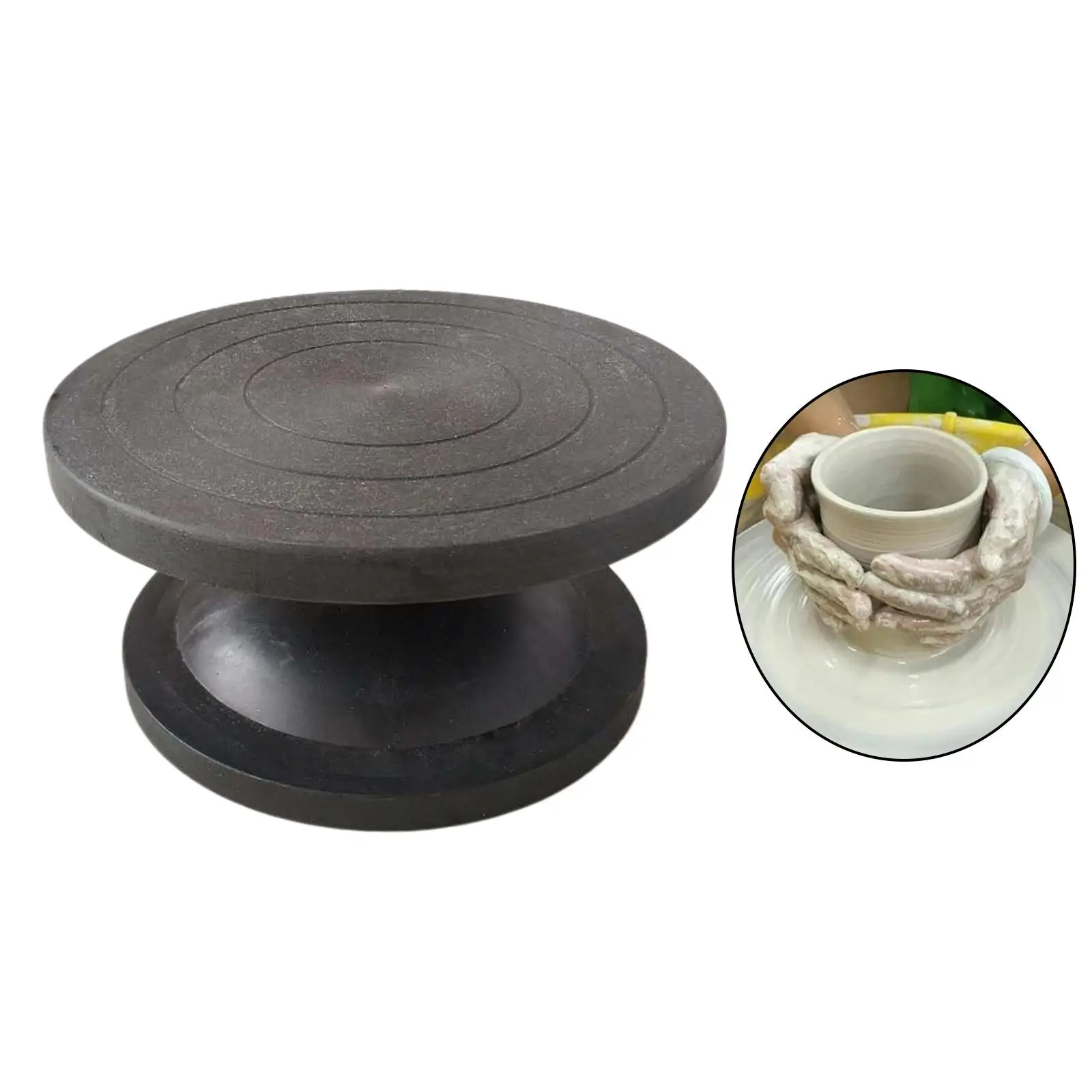  Wheel Plastic Turntable Ceramic Pottery Sculpture Tool Accessories Construction & Turntable Hand