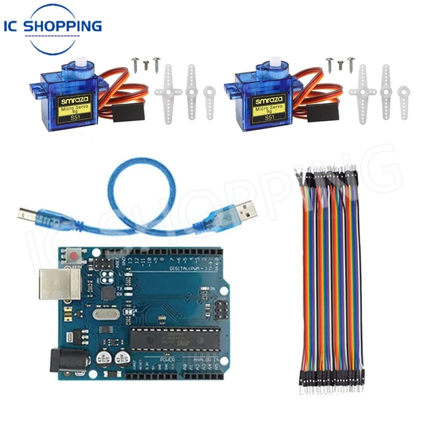 Smraza Complete Starter Kit for Arduino R3 Project with Tutorial, 9V 1 –  smraza