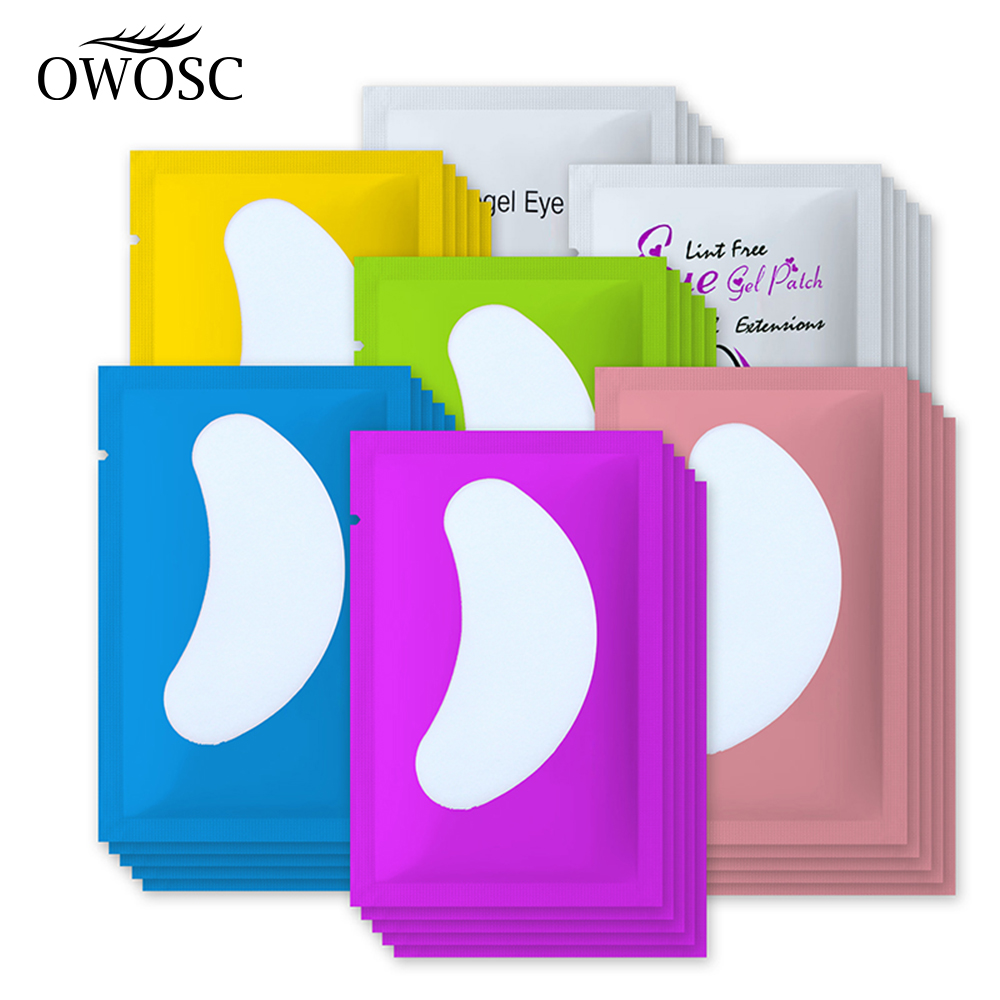 Best of OWOSC 50 / 100PCS Wholesale Hydrogel Gel Eye Patches For Eyelash Extension Eyepads Eyelash Patch Lash Extension Mask Eyepad Makeup Reviews & Tips