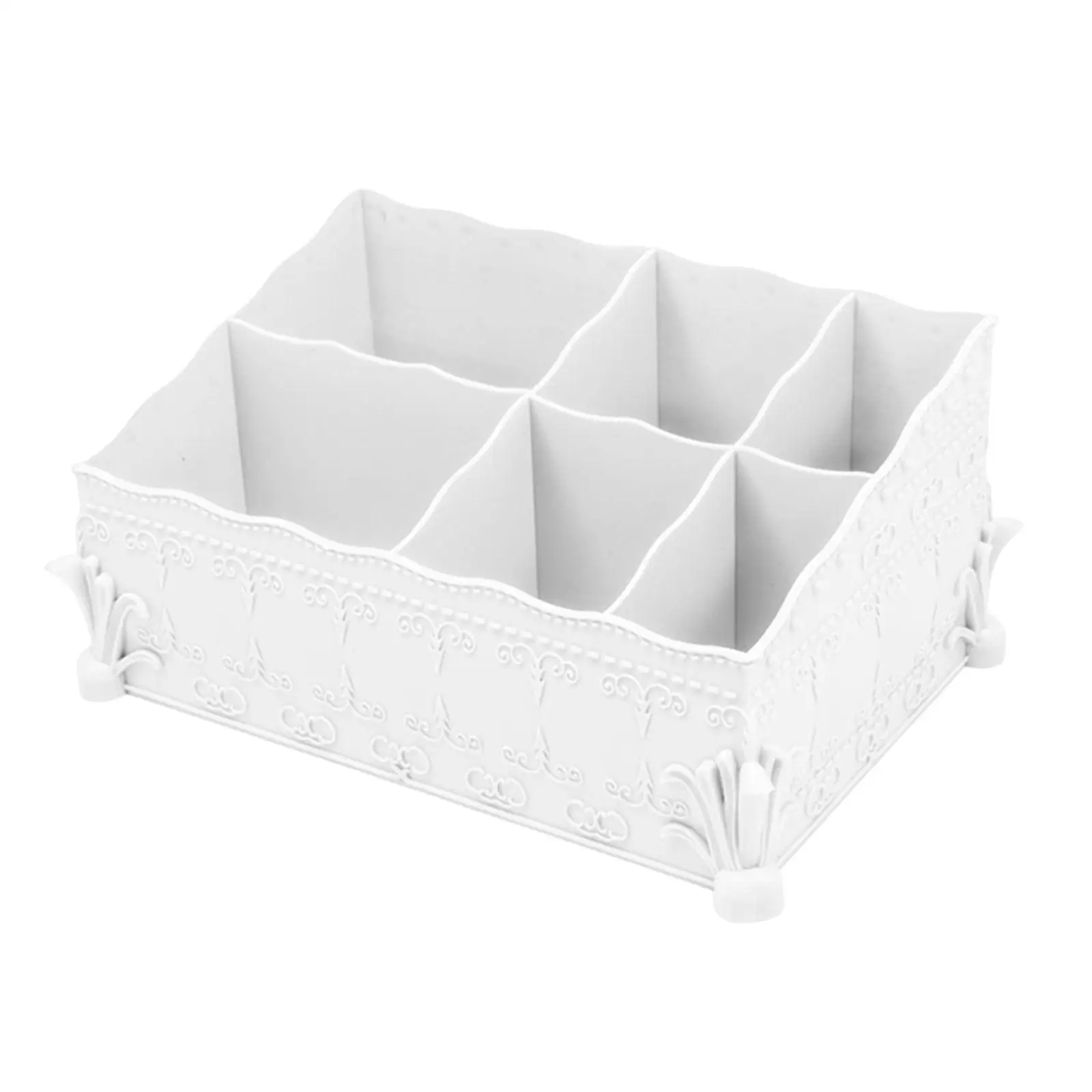 Cosmetic Storage Box Lipsticks Vanity Countertop Desktop Organizer Cosmetic Storage Display Case for Kitchen Bedroom