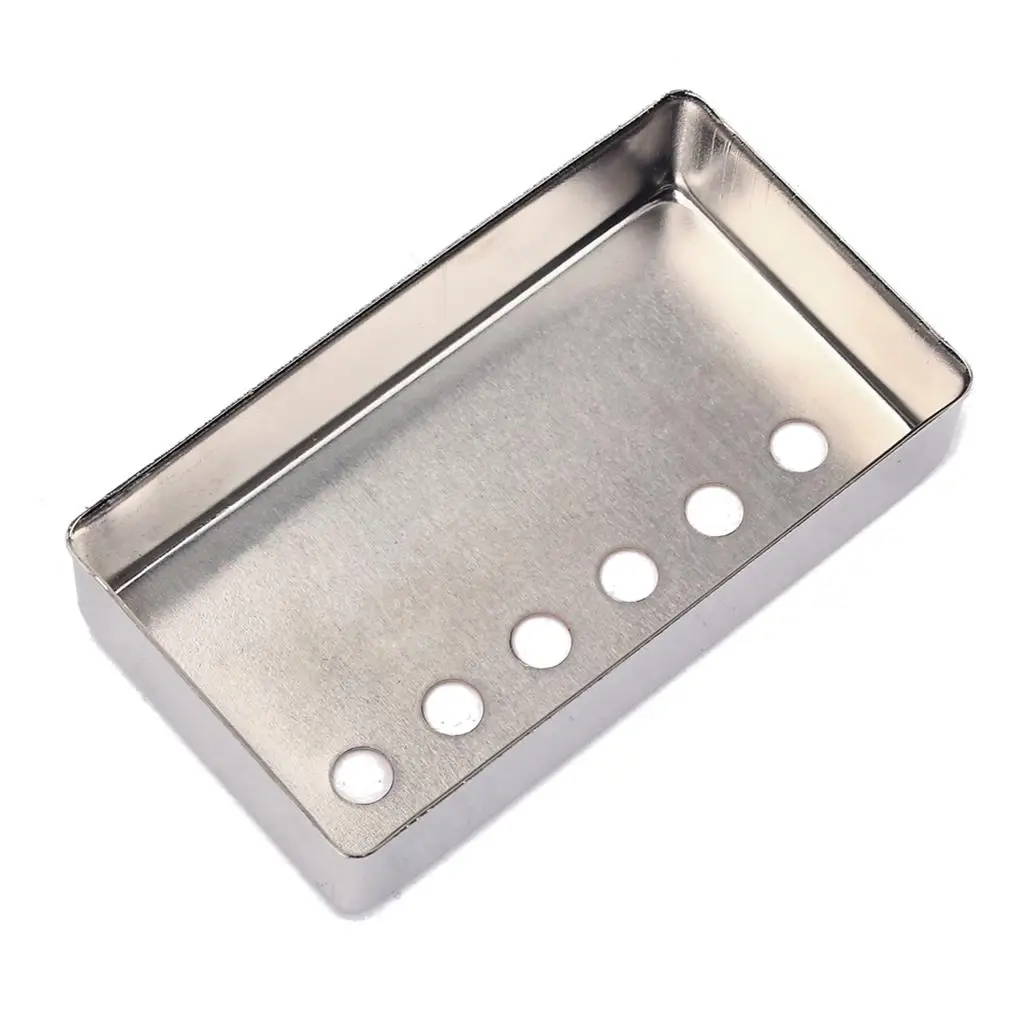 50mm Pole Spacing 16mm Height Humbucker Guitar Pickup Cover Nickel Plated for LP SG Eiphone Electric Guitar Parts