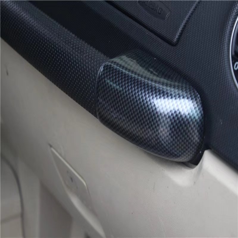 Für VW Volkswagen Beetle 2001-2012 ABS Innenraum-Beifahrergriffabdeckung, Beifahrer-Armlehne, Beifahrer-Armaturenbrett-Abdeckung – Detail 7