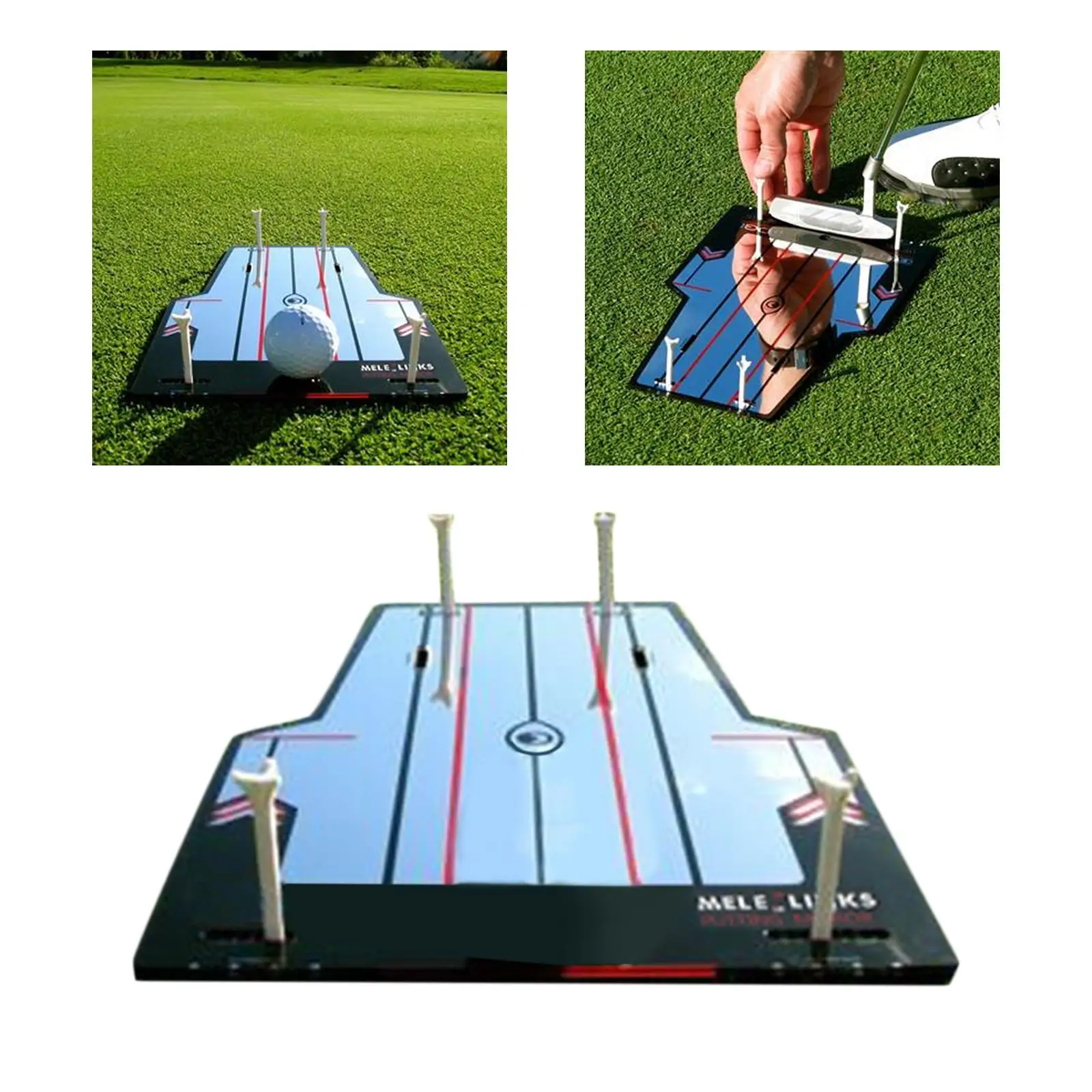 Putting Alignment Posture Rails Improve Alignment Training Aid for Home Backyard