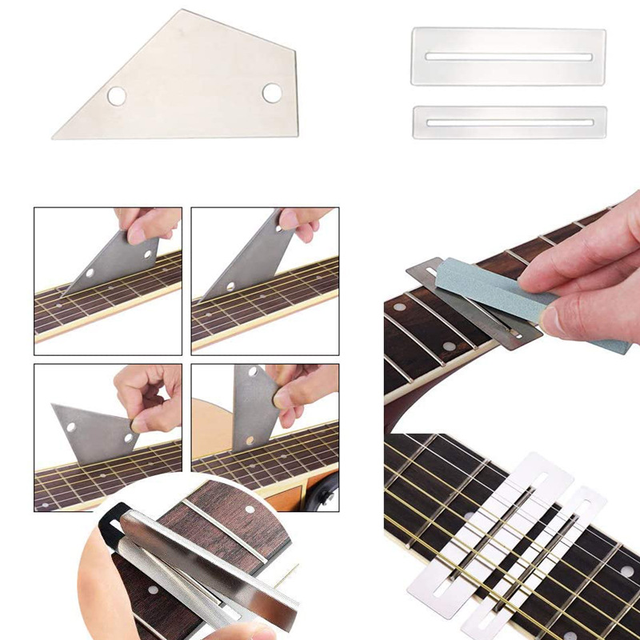 Kit 72 Outils Entretien Guitare - Pour Changement Cordes, Réglage - Guitare Électrique, Basse, Ukulélé