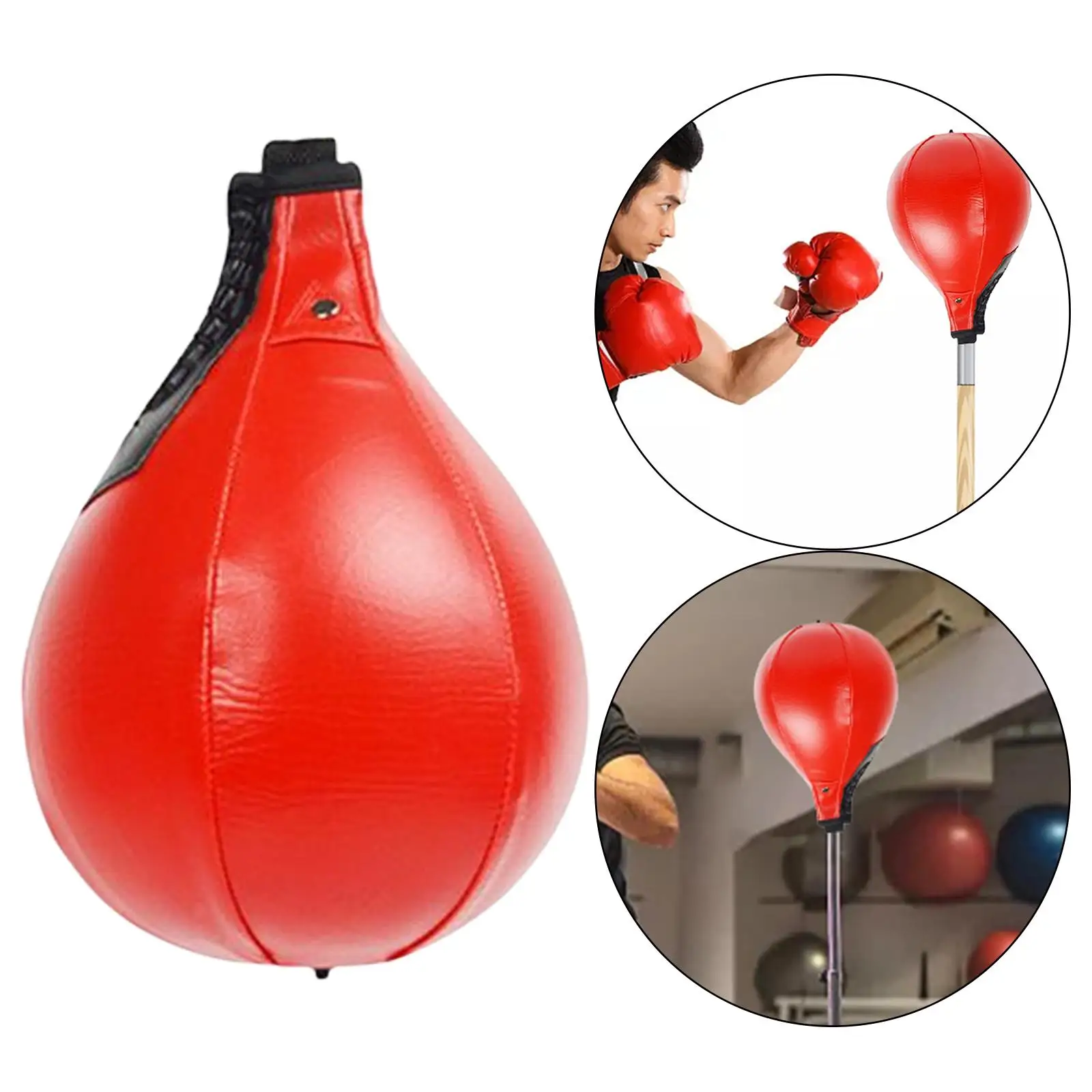 Boxing Punching Speed Bag Pear  Training Sparring Inflatable