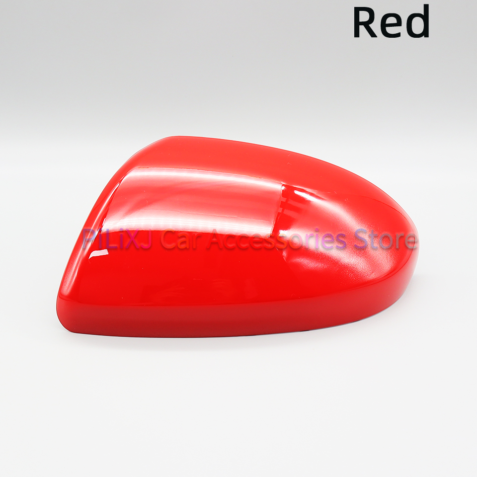 Auto Rearview Mirror Cover Cap For Mazda 2 Demio 2007 2008 2009 2010 2011 2012 2013 Wing Side Mirror Shell Housing Case Painted