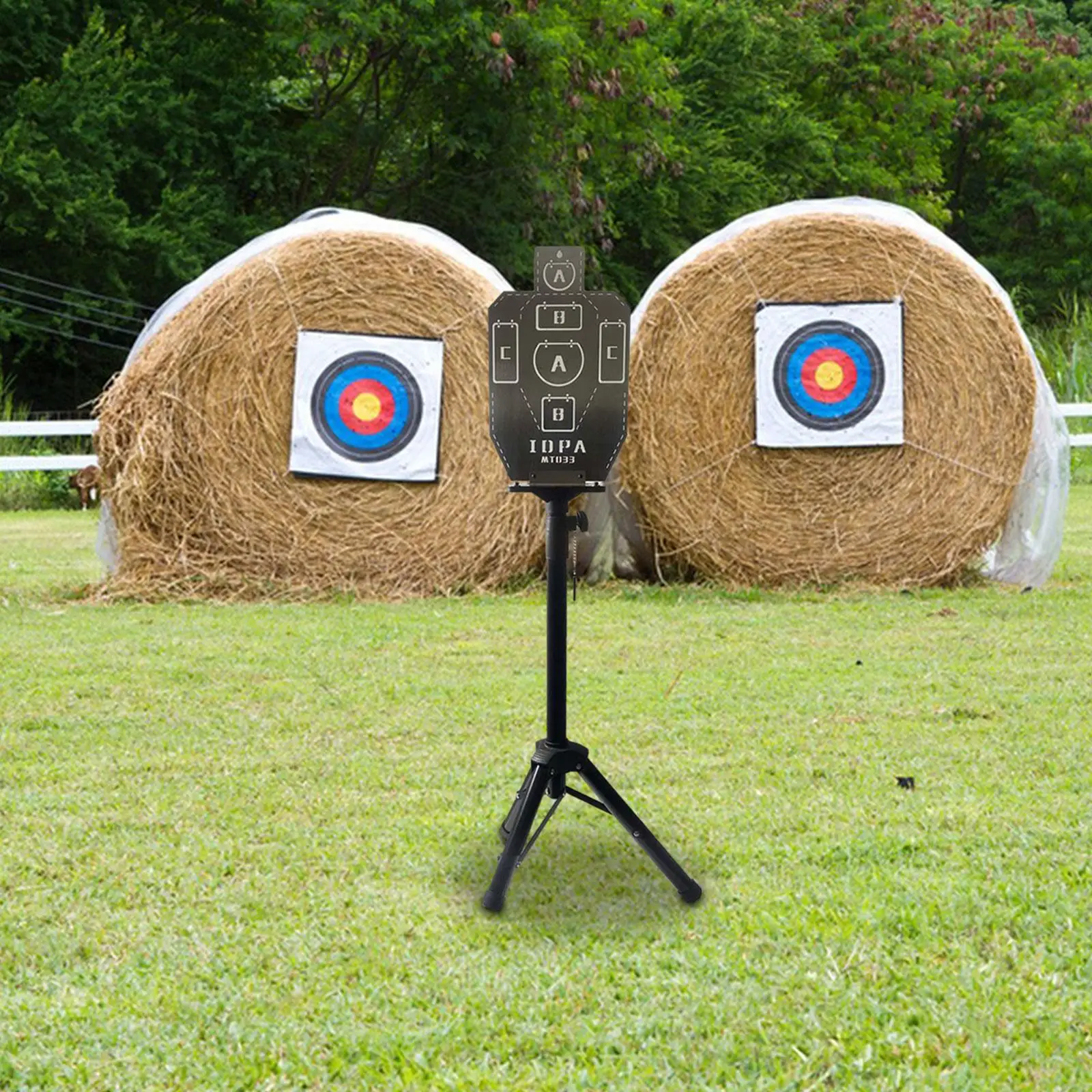 Silhouette Target Hunting Hunting Training Catapults Sturdy Hunting Practice Stainless Steel Hunting Silhouette Target