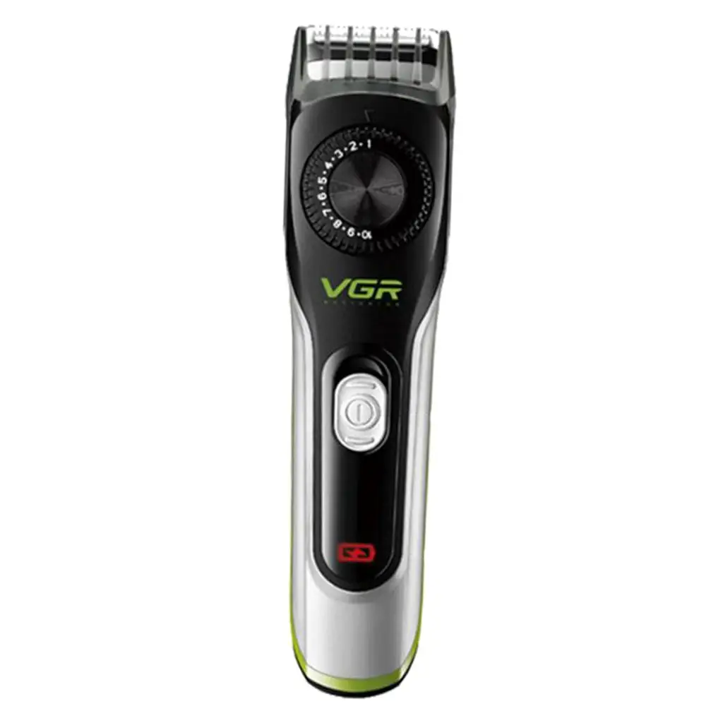 Soundless Trimmer, Beard Trimmer and Hair Clipper with Cleaning Brush + USB Charging Cable, US Plug