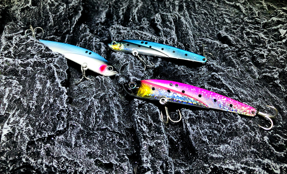110mm 44g Sinking VIB Angeln Köder Forelle Bass Köder Salzwasser Swimbait Metall Jig Wobbler Angeln Pesca Metall Vib locken – Detail 9