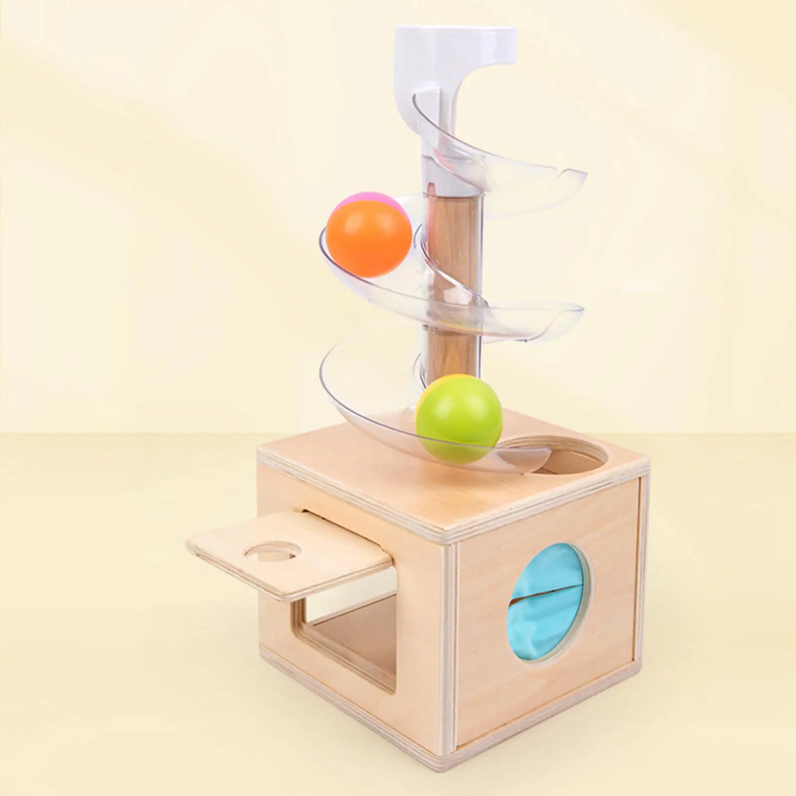 Funny Montessori Track Ball Toys Preschool Educational Toy for Kids