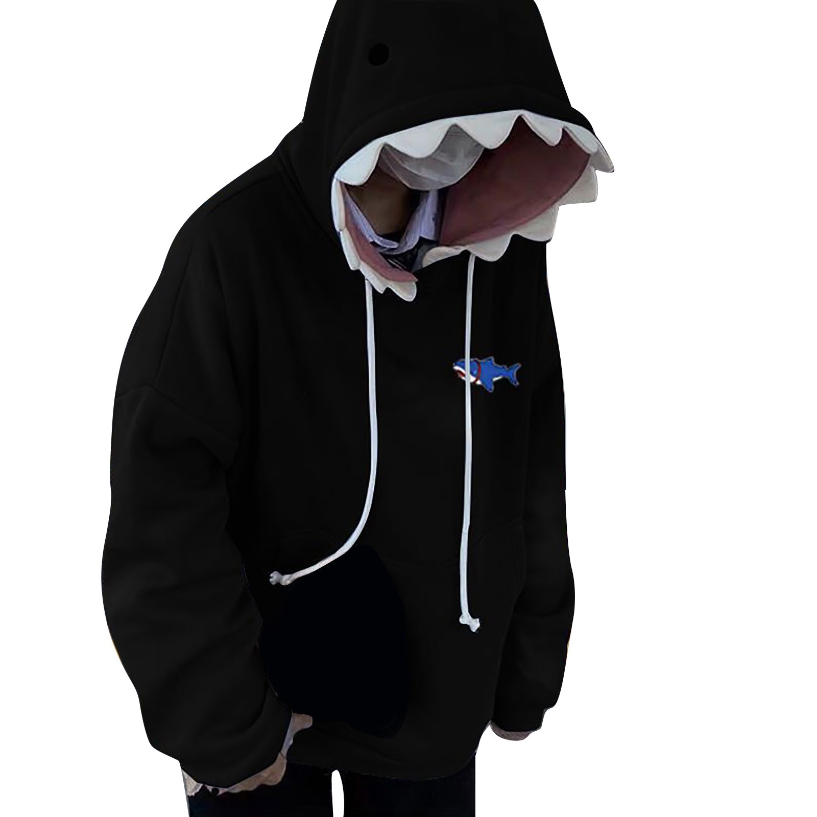 Title 2, Sweatshirts For Women Shark Hoodie Long Sleeve ...