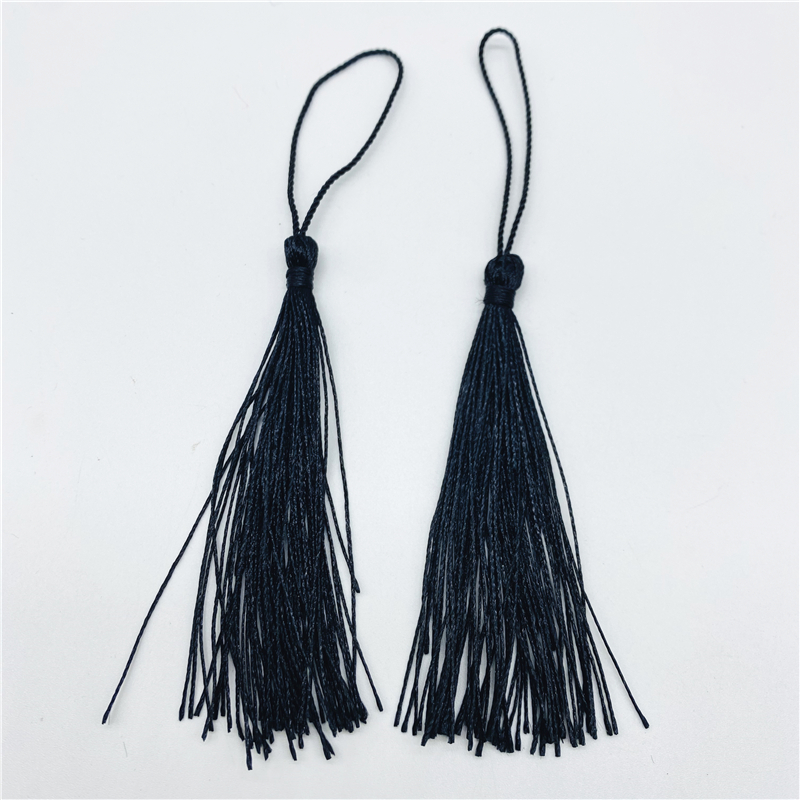 Description Picture 6 of item10pcs/Lot 14cm Polyester Tassels Fringe Cotton Tassels Trim For Sewing Curtains Accessories DIY Home Wedding Decoration