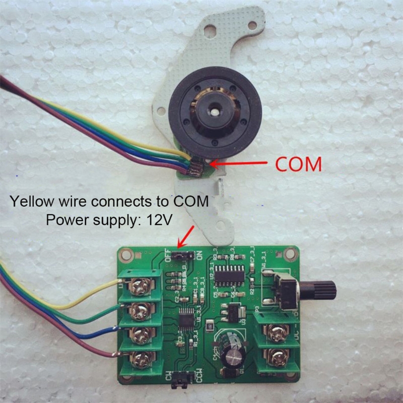 Controlador sem escova da placa do motorista