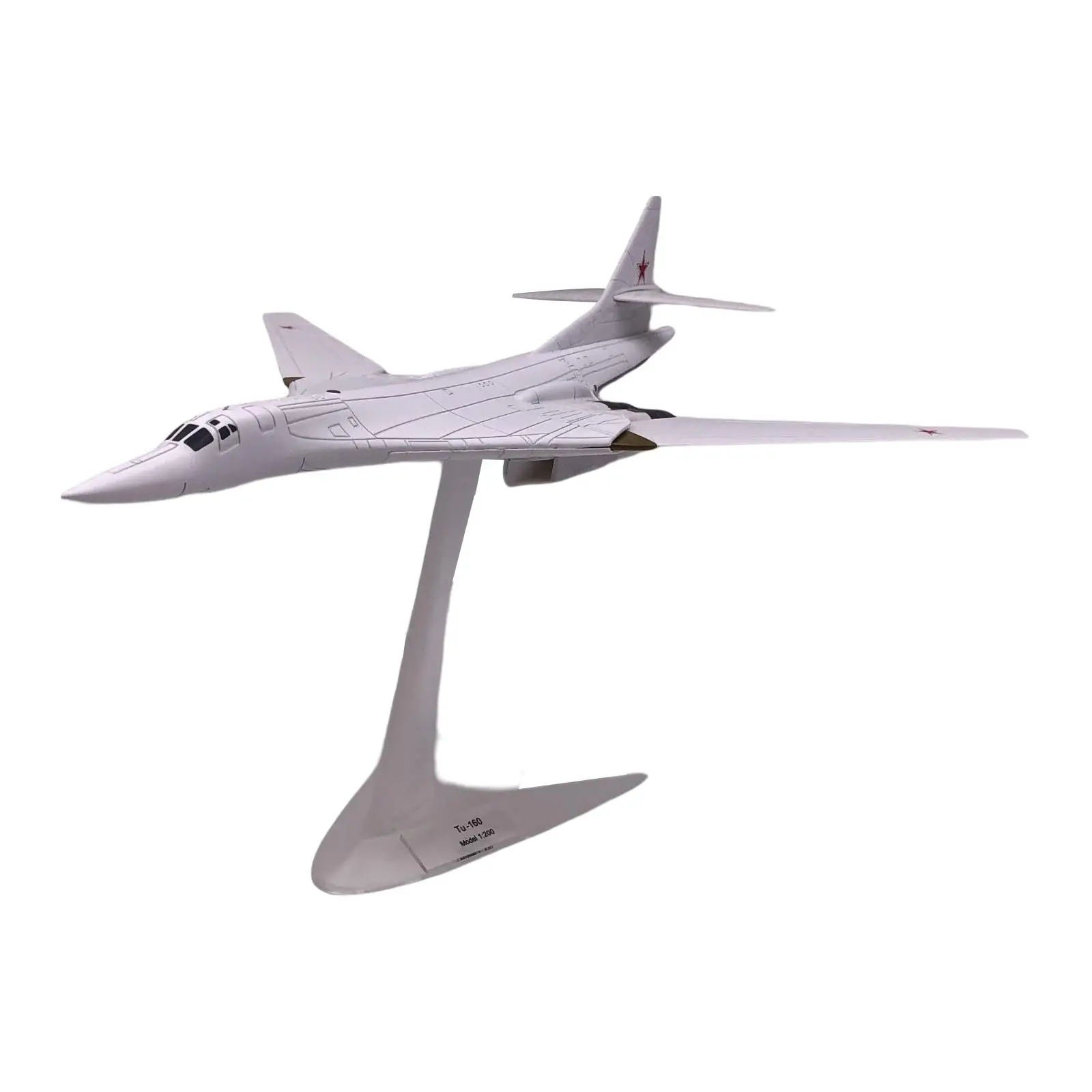 3D Bomber Fighter Model Plain Ornament Gift 1/200 Planes Diecast for Desktop Bedroom Adults Kids Decoration Collection