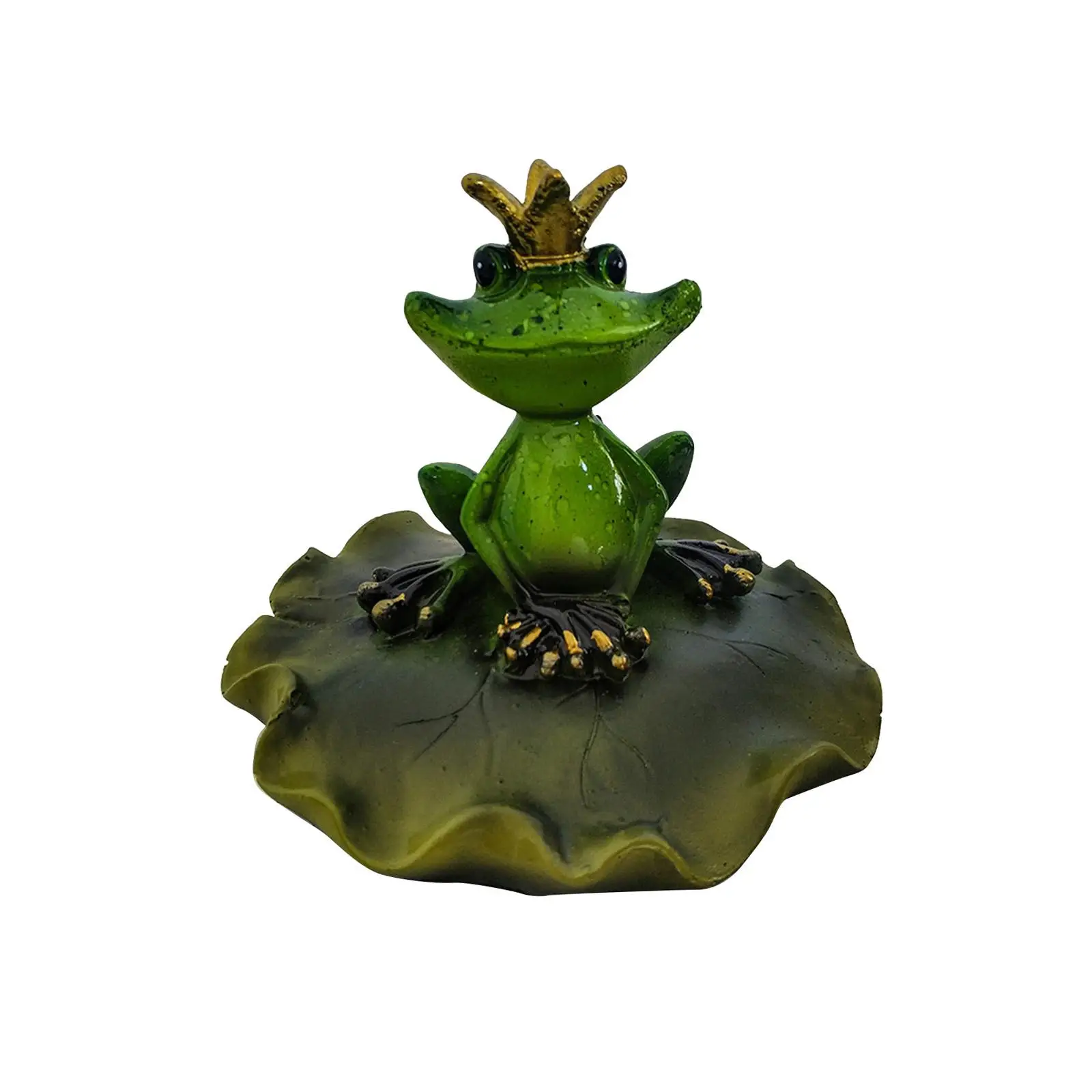 Realistic Water Floating Frog Craft Simulation Frog Statues Garden Pond Decor for Pond Garden Landscaping Accessories Decoration