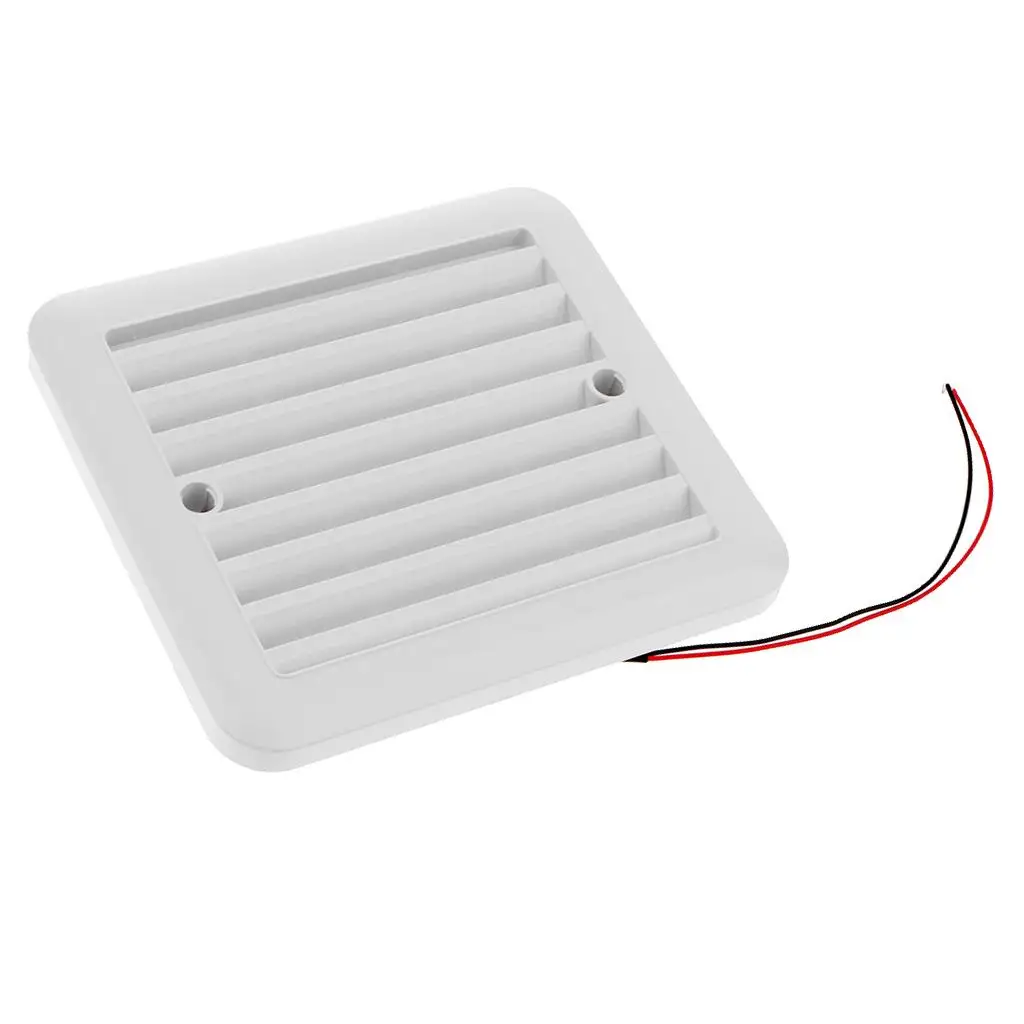 RV Motorhome Air Vent Ventilation Cooling Exhaust Fan White Black