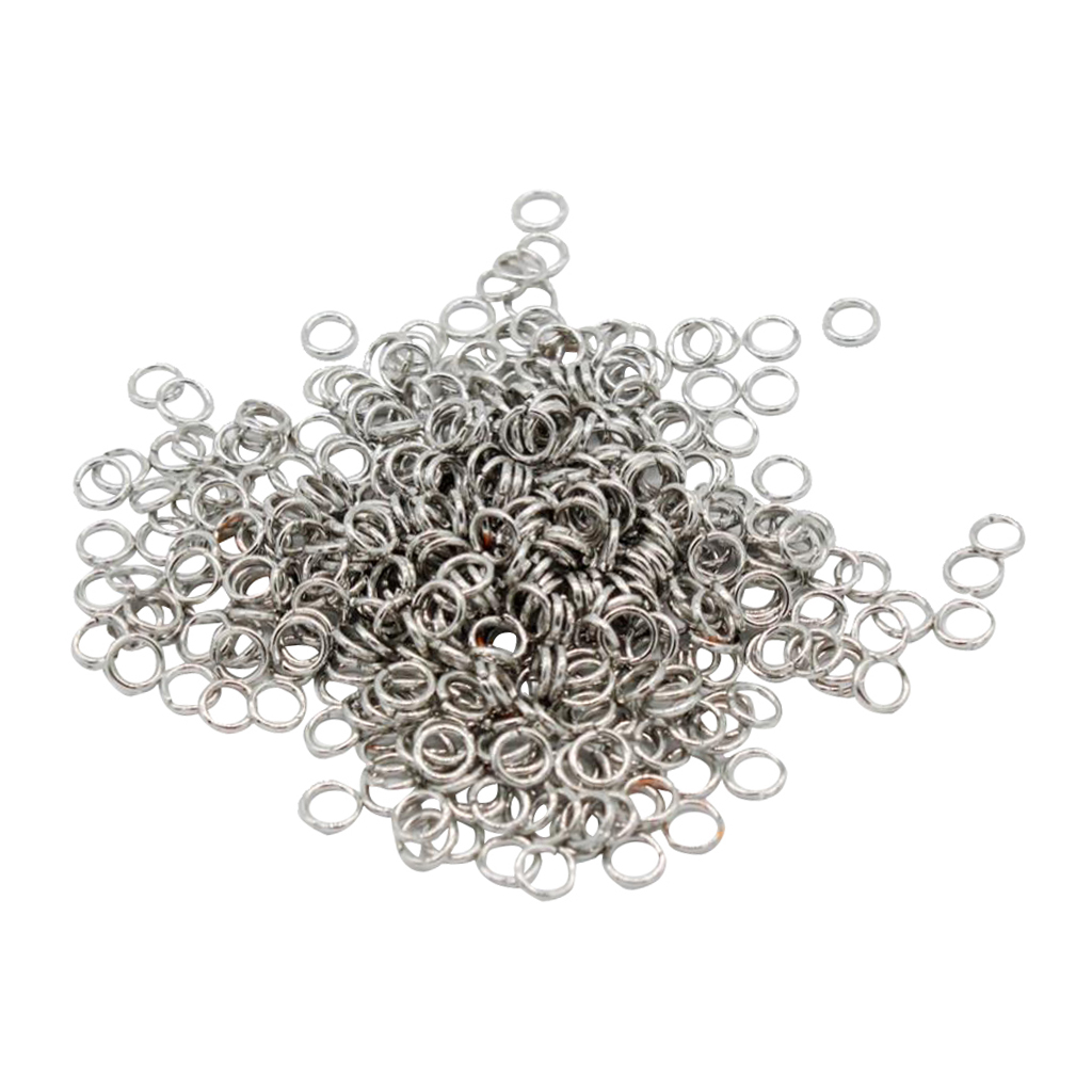 Approximately 500 O-ring sets, round cans, jump rings, DIY accessory parts, all