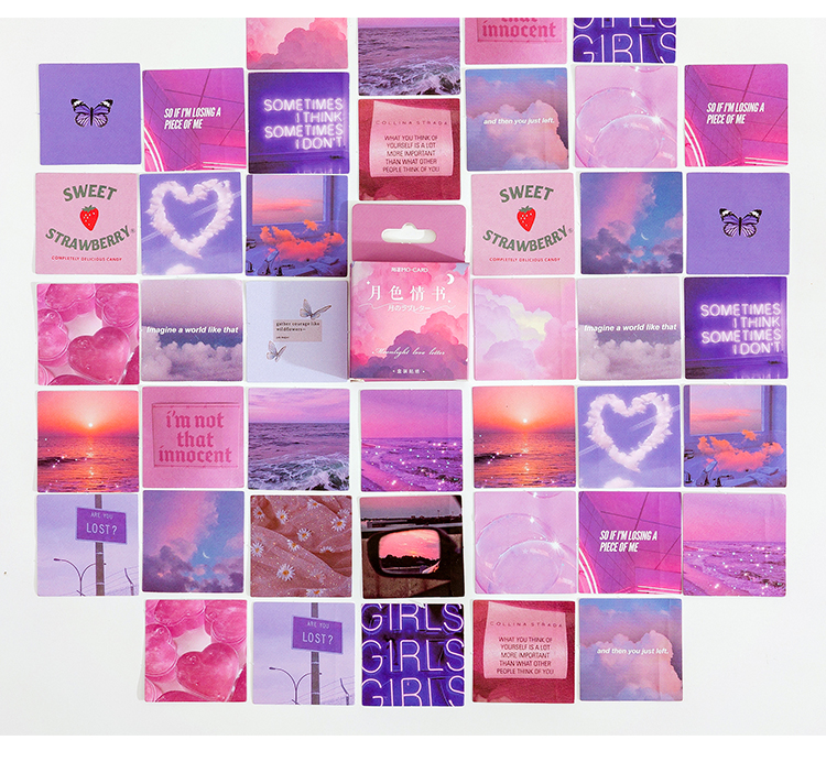 45pcs Vintage Stickers Set for Scrapbooking Adhesive Planner Labels Diary Journal Photo Album Decorative Stationery Supplies