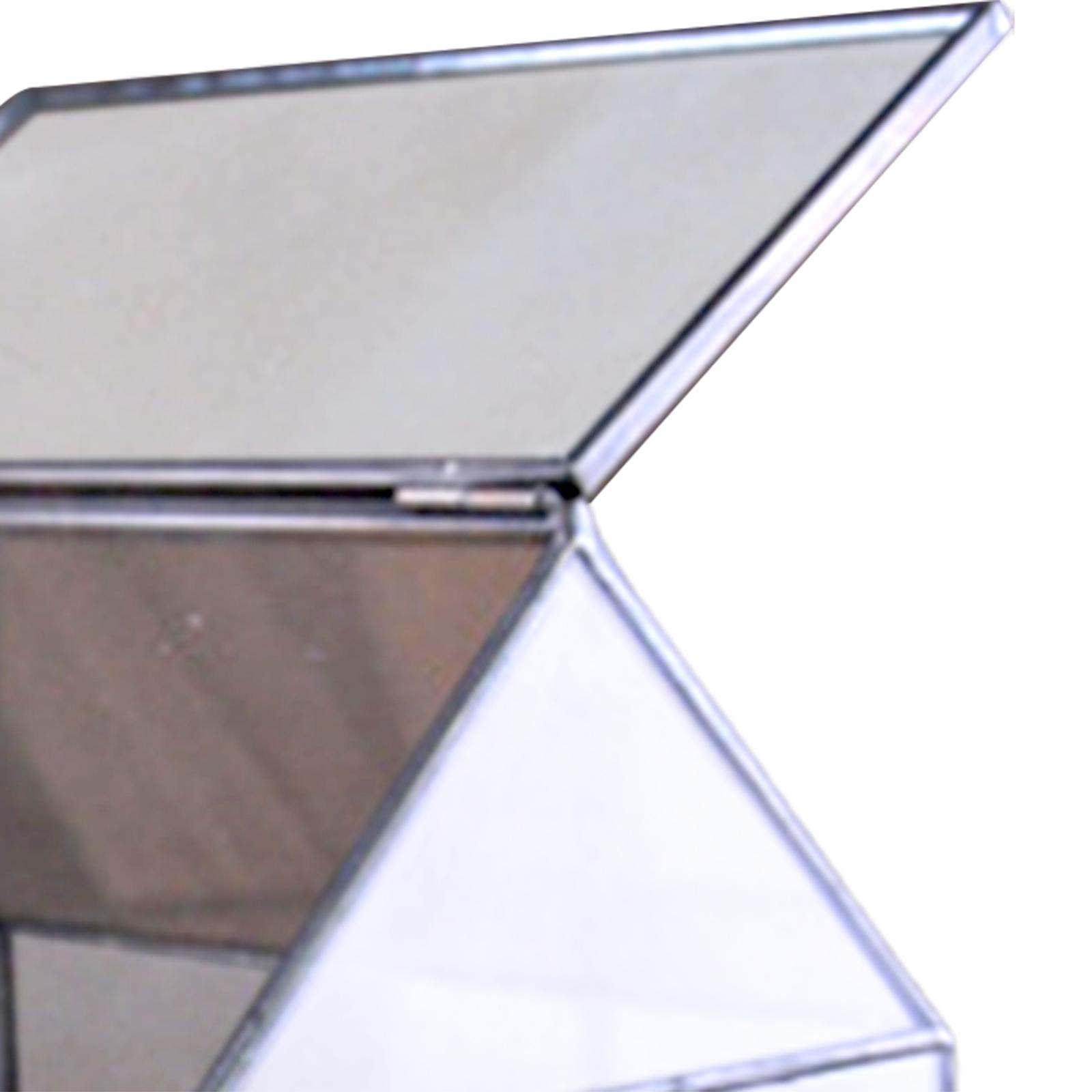 House Shape Glass Geometric Terrarium Box Tabletop Succulent Plant Planter Fern Moss Plant Care Decoration for Floral Greenhouse