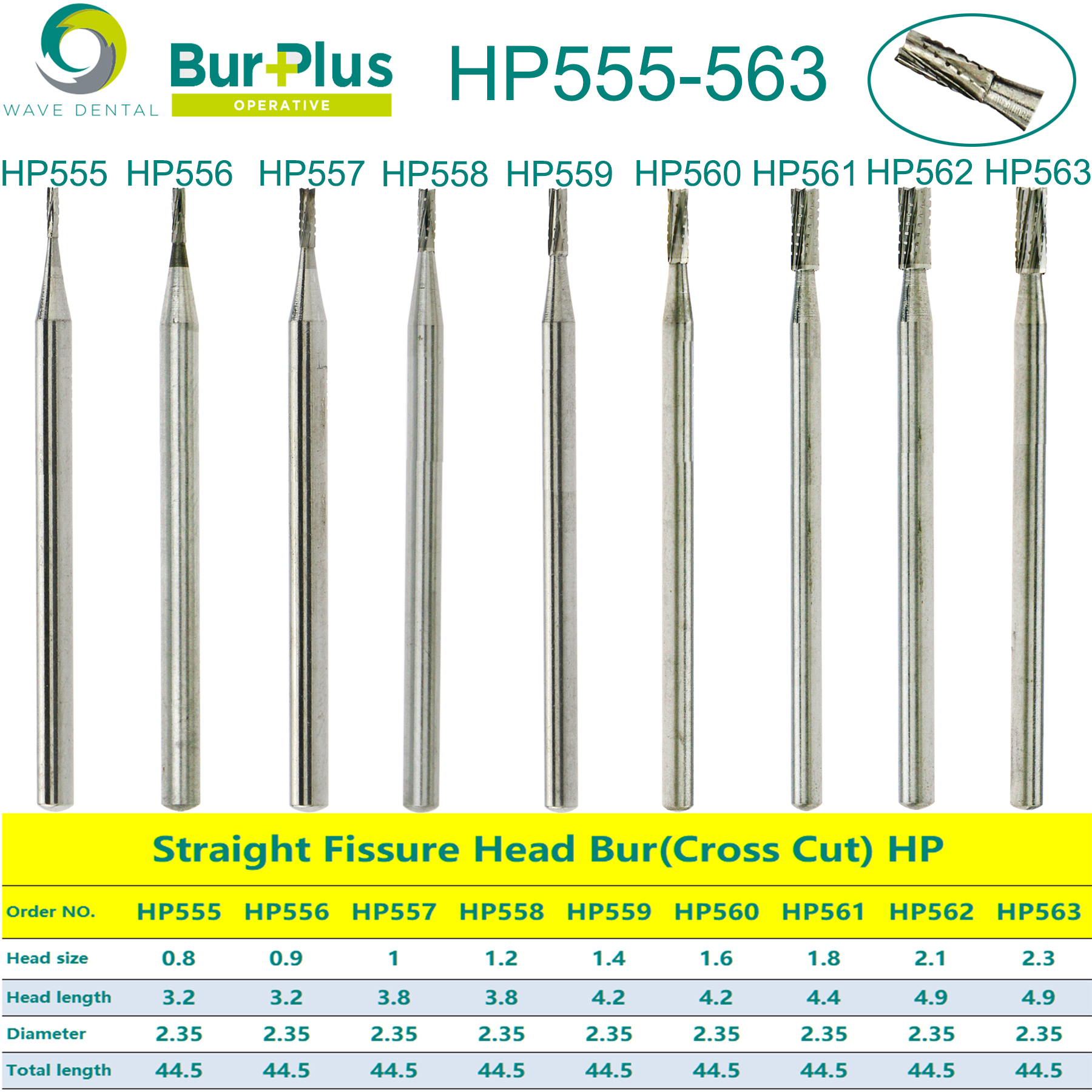 Best of Dental Tungsten Carbide Bur Straight Fissure Head Slow Bur Dentistry Drill HP For Low Speed Straight Or Micro Motor Handpiece Reviews & Tips