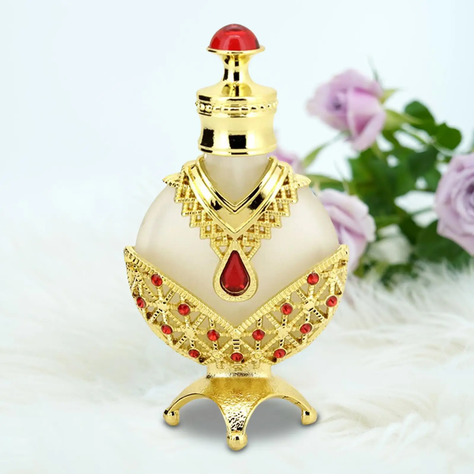 Middle Eastern Vintage essential Oil Bottle Refillable Glass Perfume Bottle Wedding Gifts