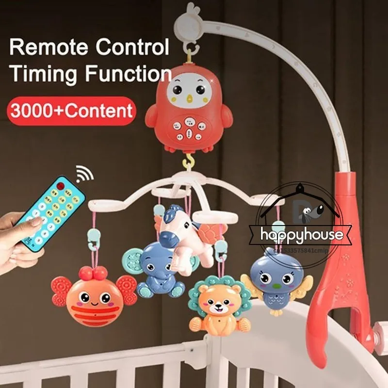 música para bebês, brinquedos de controle remoto, bebê recém-nascido, 0-6 meses