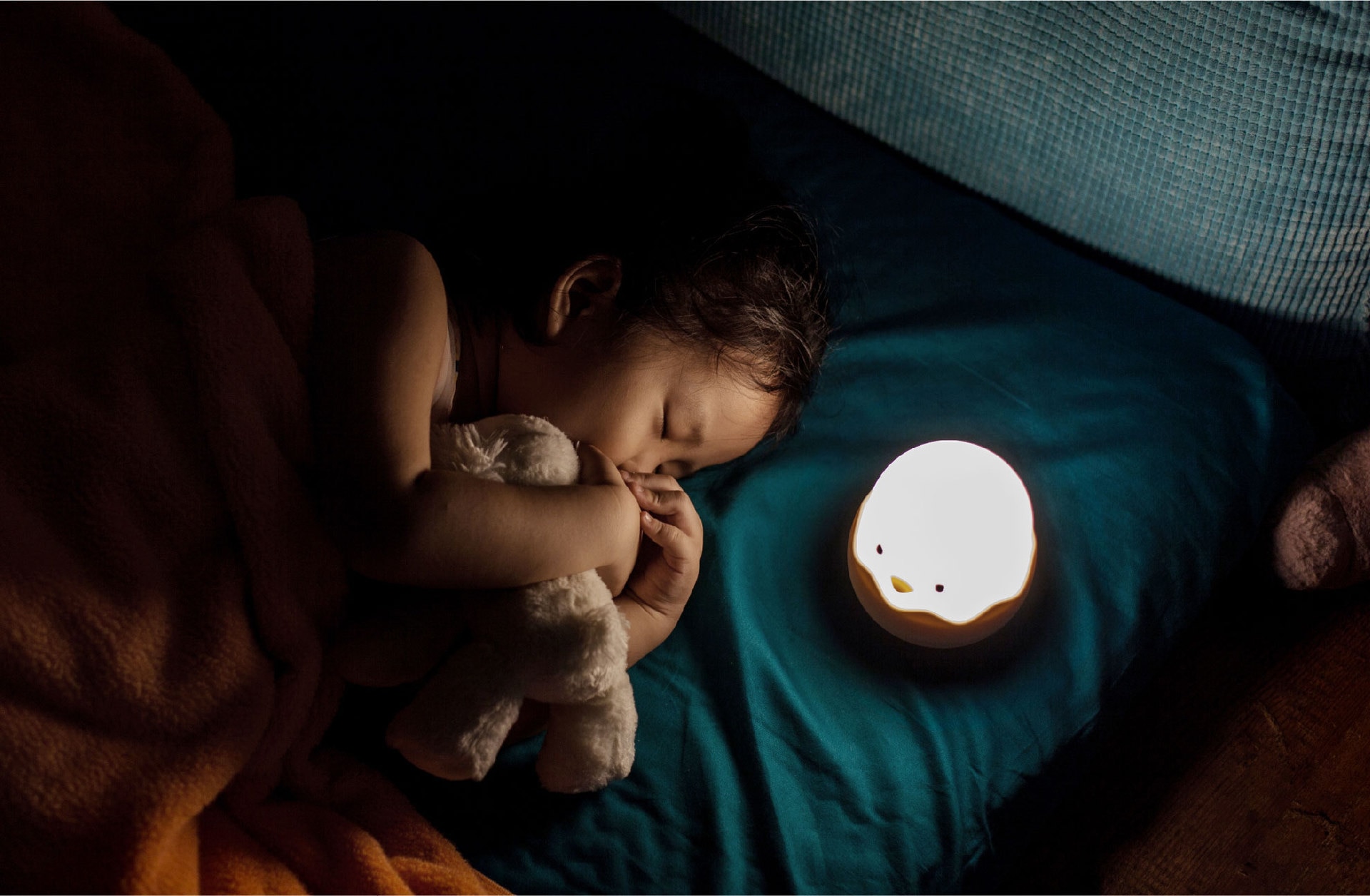 Duck Silicone Night Light for Children With Timer Usb Rechargeable Dimming Touch Lamp Sleeping Bedroom Cartoon Animal Decor Gift