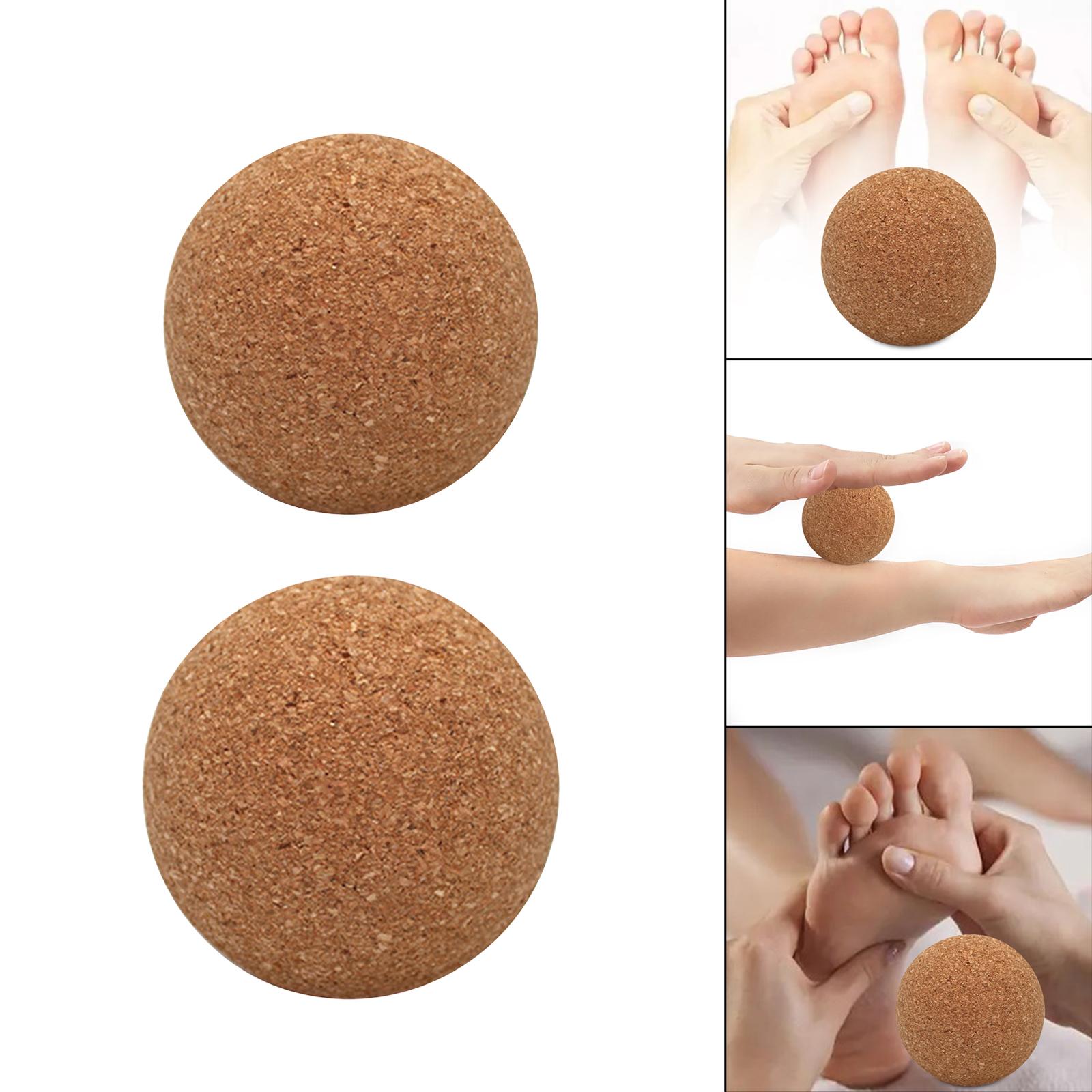 Cork Fascia Balls Roller Massage Myofascial Ball for Exercise+Cork Fascia Balls Roller Massage Myofascial Ball for Exercise