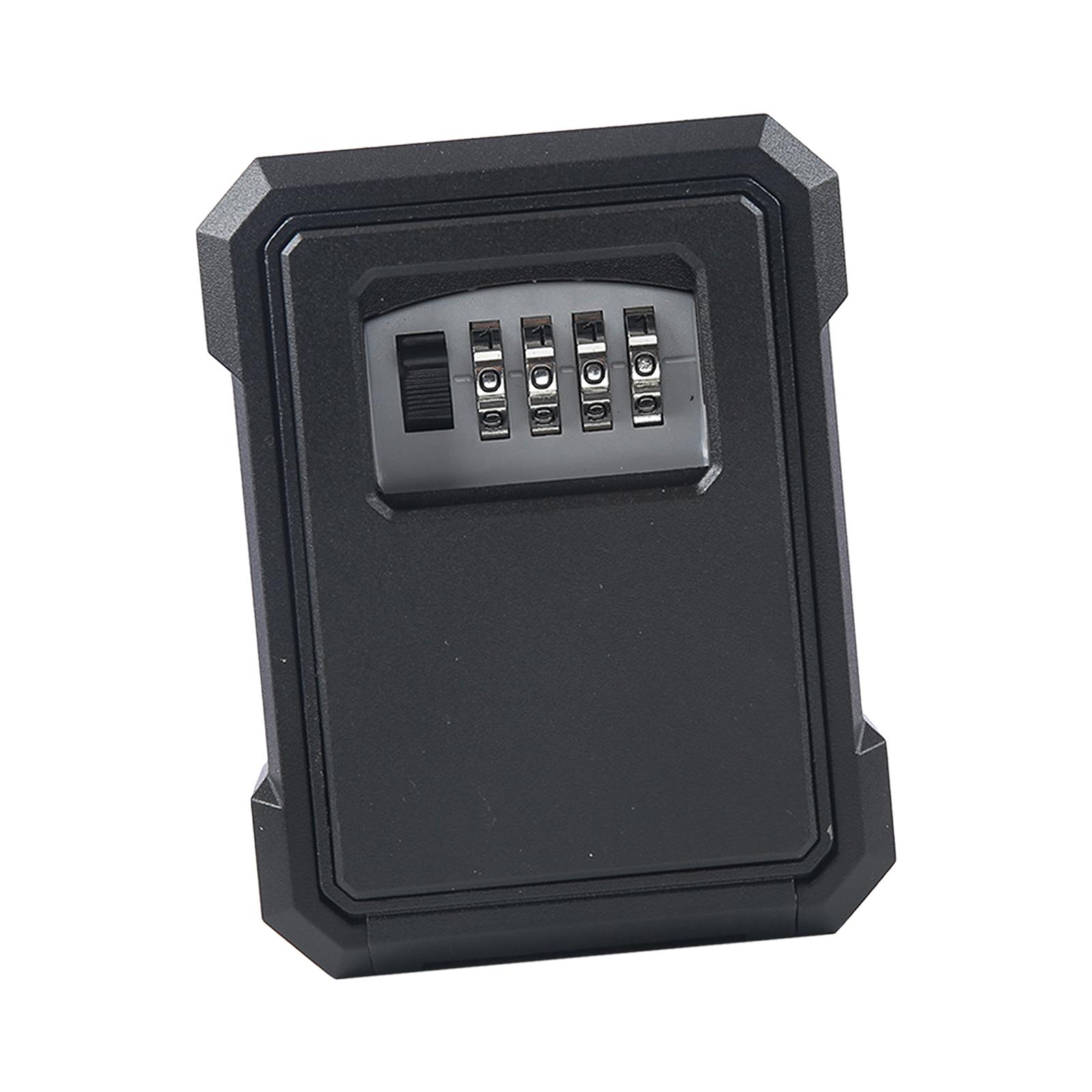 Outdoor Key Storage Lock Box Combination Key Storage Lock Box Wall Mount Password Key Storage Case for Store Supplies