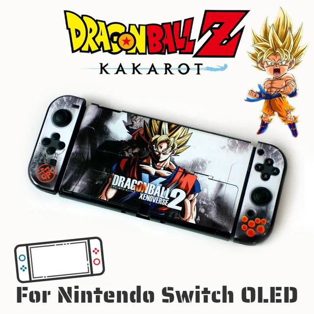 Joy-pad Sem Fio Dragon Ball Z Led Nintendo Switch Oled