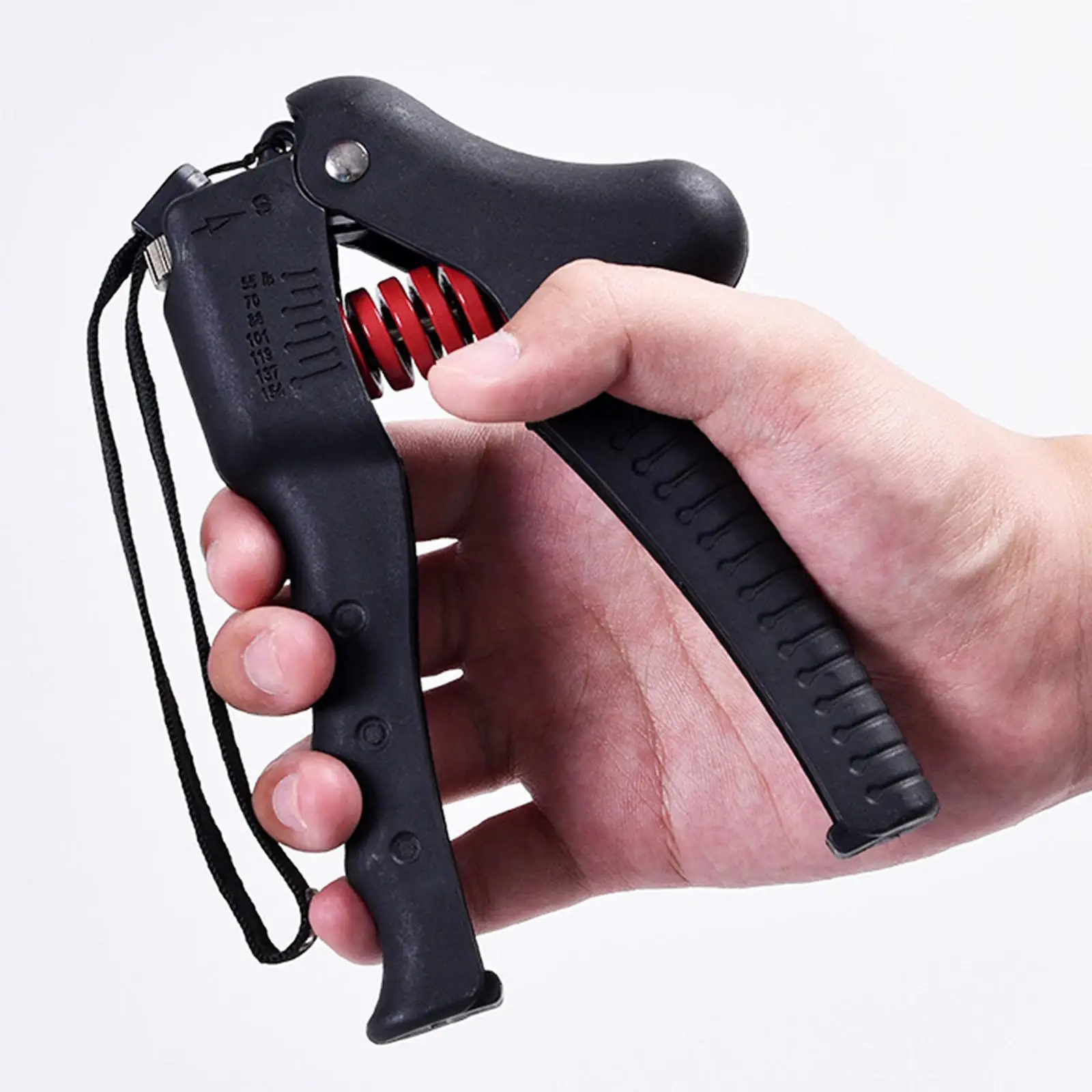 Hand Grip Strengthener Resistance Finger Forearm Exerciser for Club Adults
