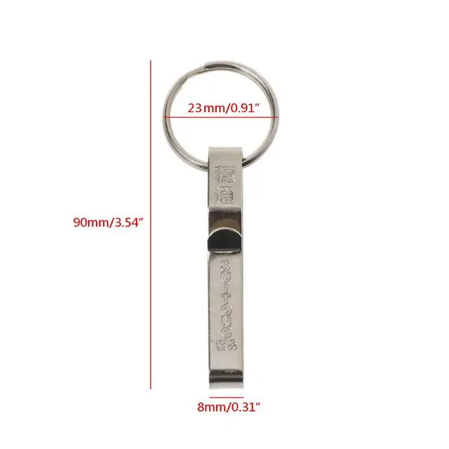 Stainless Steel Detachable Keychain Waist Belt Clip Key Ring Holder –  Swedish Body Armor®