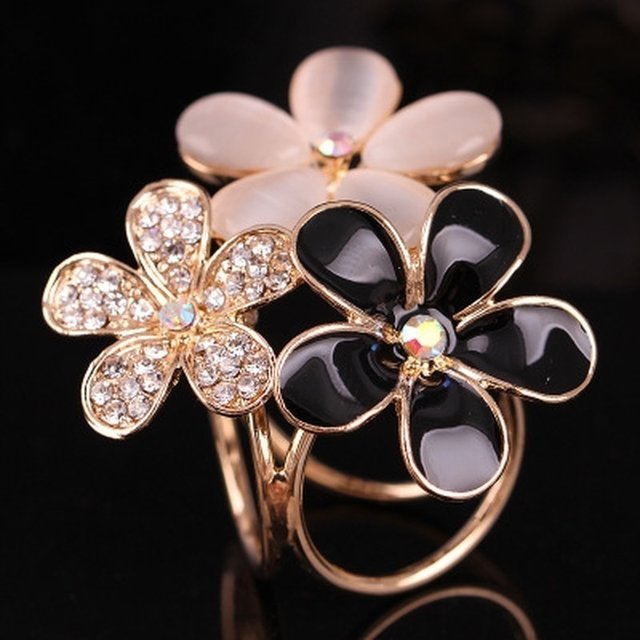 Broche Florale Strass Paillettes - Accessoire Élégant Pour Écharpe, Mariée, Cadeau Fête